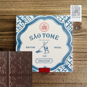 Chocolate Negro SÃO TOMÉ 72%+ Flor de Sal de Aveiro