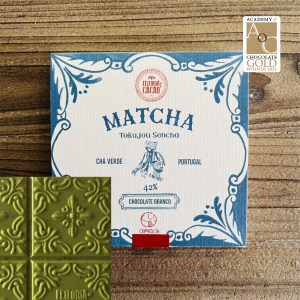 White Chocolate 42% + Matcha & Tokujou Sencha